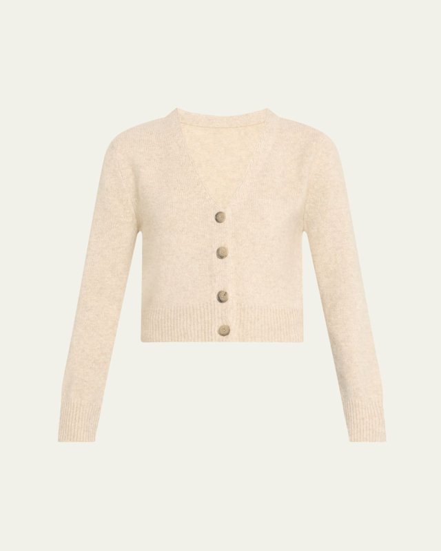 Sloane V-Neck Silk-Cashmere Cardigan